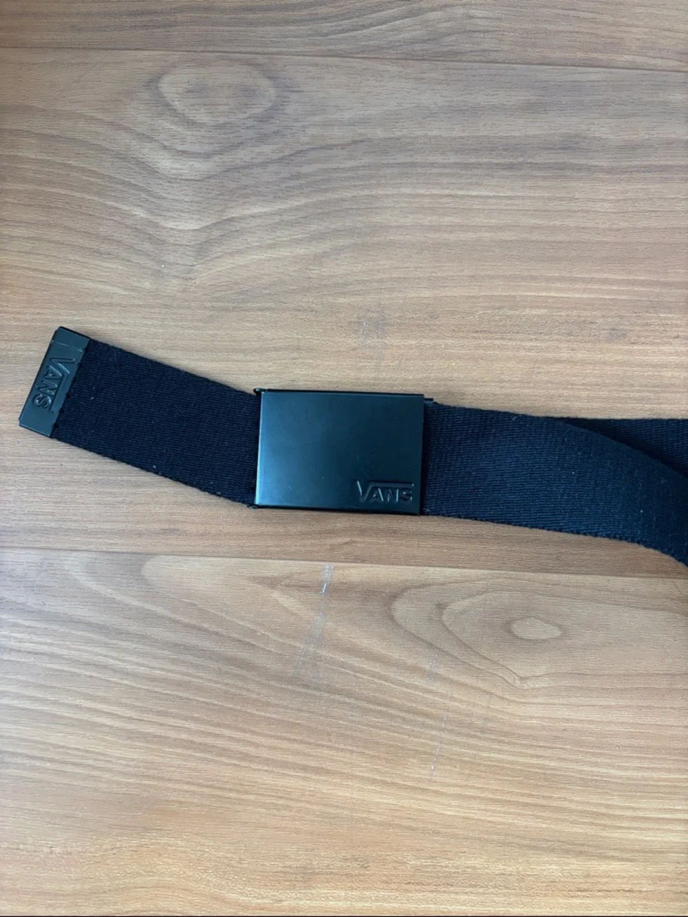 Unisex Vans Black Fabric Belt - Picture 6 of 7